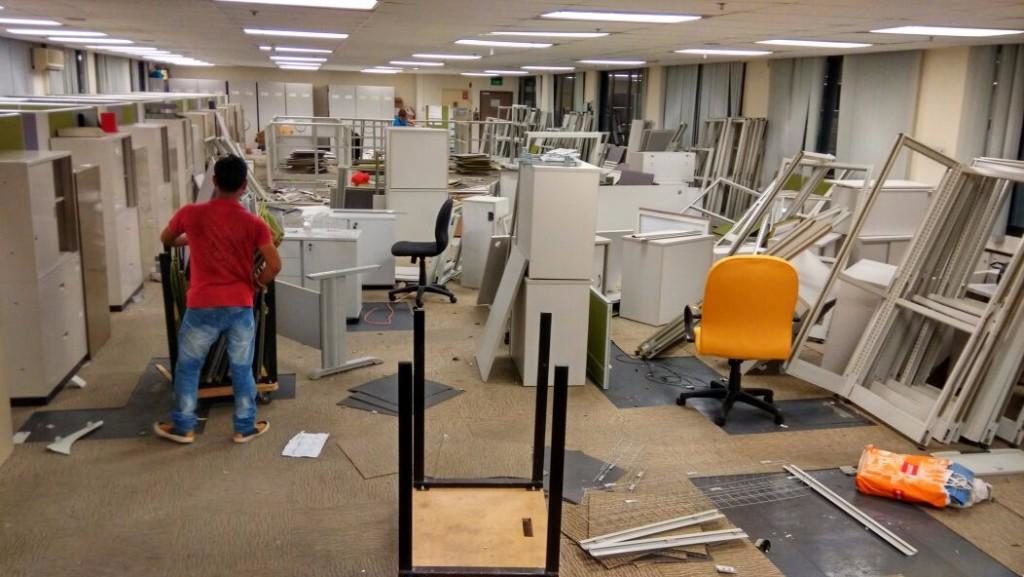 Office Equipment Disassembly Services  